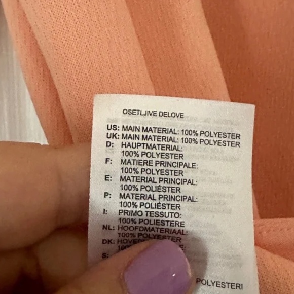 Women Adidas Climawarm Pull Over Hoodie Peach Blue Size Medium Excellent - Picture 3 of 5